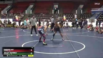 82 lbs Round 2 (6 Team) - Parker Day, Belding vs Brady Ramirez, Mi Pitbulls