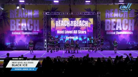 Next Level All Stars - Black Ice [2024 L2 Junior - D2 - B Day 2] 2024 ACDA Reach the Beach Cheer Grand Nationals