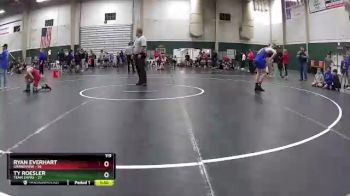 119 lbs Round 1 (6 Team) - Ryan Everhart, Grandview vs Ty Roesler, Team Zapas