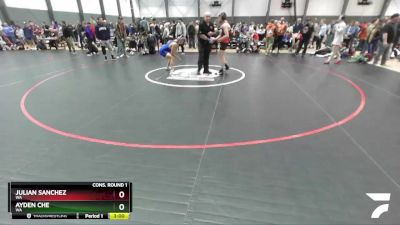 152 lbs Cons. Round 1 - Julian Sanchez, WA vs Ayden Che, WA