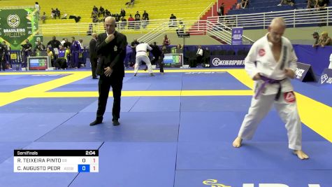 REGINALDO TEIXEIRA PINTO vs CARLOS AUGUSTO PEDROSO 2024 Brasileiro Jiu-Jitsu IBJJF