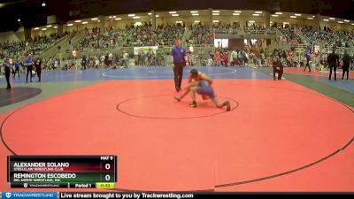 136 lbs Champ. Round 1 - Alexander Solano, Steelclaw Wrestling Club vs Remington Escobedo, Del Norte Wrestling, Inc.