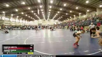 102 lbs Quarters & Wb (16 Team) - Marcus Abeyta, Stout vs Parker Garcia, Utah Green