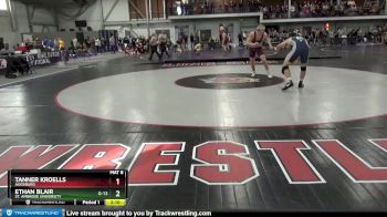 165 lbs Champ. Round 2 - Tanner Kroells, Augsburg vs Ethan Blair, St. Ambrose University