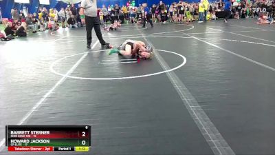 72 lbs Finals (2 Team) - Barrett Sterner, Ohio Gold 10k vs Howard Jackson, CP Elite