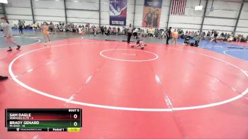 80 lbs Rd# 3 12:00pm Friday - Brady Genard, PA Gold vs Sam Dagle, Nebraska Elite