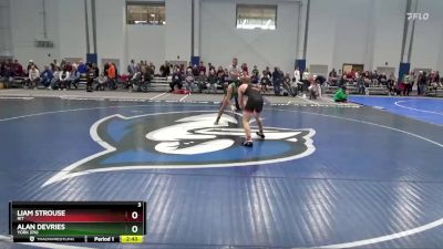 165 lbs Champ. Round 1 - Alan DeVries, York (PA) vs Liam Strouse, RIT