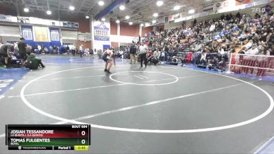 150 lbs Cons. Round 2 - Tomas Fulgentes, Royal vs Josiah Tessandore, La Quinta L (La Quinta)