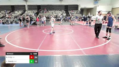 106 lbs Rr Rnd 2 - Robert Fritz, Triumph Trained vs Lucas Gandy, Seagull Wrestling Club