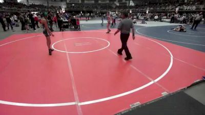 109 lbs Round Of 16 - Teagan Miller, Pikes Peak Warriors vs Layla Madrid, Capital City Jr Wrestling