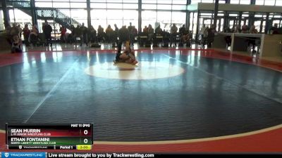 J-9 lbs 7th Place Match - Sean Murrin, L-M Junior Wrestling Club vs Ethan Fontanini, North Liberty Wrestling Club