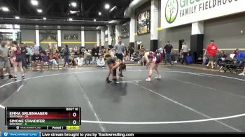 130 lbs Round 4 (6 Team) - Simone Standifer, Doomsday vs Emma Gruenhagen, Wisconsin