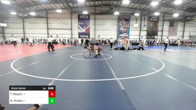 120 lbs Consolation - Tyson Roach, LA vs Nat`aani Prado, NV