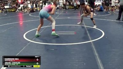 120 lbs Round 2 (4 Team) - Harrison Dea, Ninja Killer vs Izrael Canales, Metro All Stars