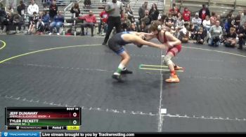 78 lbs Round 5 (6 Team) - Tyler Feckett, Donahue WA vs Jeff Dunaway, American Gladiators-Venom