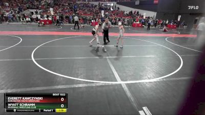 80 lbs Cons. Round 2 - Everett Kawczynski, Burlington Youth Wrestling vs Wyatt Schramm, Riverdale Wrestling Club