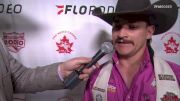 Interview: Ty Taypotat - Bareback Winner - Performance 5 - 2021 Canadian Finals Rodeo