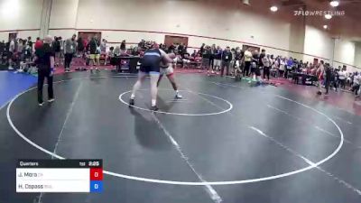 125 kg Quarters - Juan Mora, California vs Hayden Copass, Boilermaker RTC