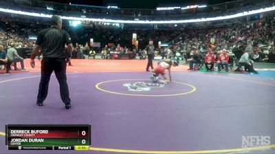 106-2A Cons. Semi - Derreck Buford, Crowley County vs Jordan Duran, Center