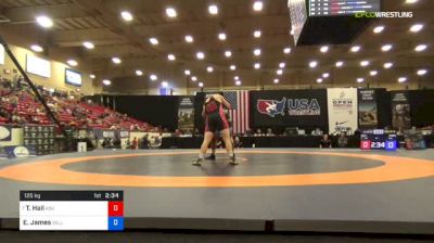 125 kg Rnd Of 16 - Tanner Hall, Arizona State University vs Ernest James, Valley RTC