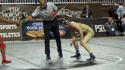 133 lbs Semifinal - Chas Tucker, Cornell vs Casey Cobb, Navy