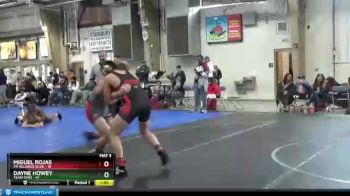 160 lbs Round 3 (6 Team) - Miguel Rojas, PA Alliance Blue vs Dayne Howey, Team Ohio