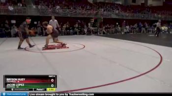 285 lbs Round 6 (8 Team) - Jacob Lopez, Hastings vs Bryson Huey, Columbus