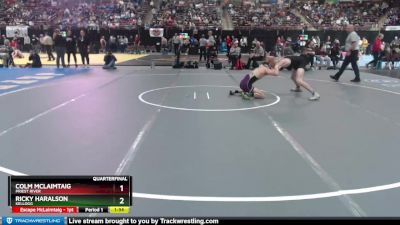 2A 120 lbs Quarterfinal - Colm McLaimtaig, Priest River vs Ricky Haralson, Kellogg