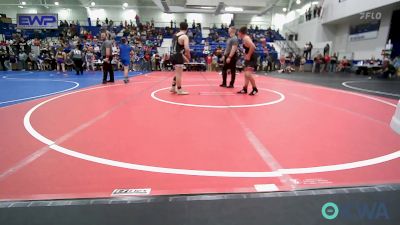 140 lbs Round Of 16 - Bryson Petros, Red Ryder Wrestling Club vs Briar James, Sallisaw Takedown Club