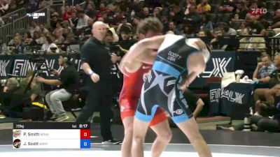 72 kg Round 2 - Patrick Smith, Minnesota Storm vs Justus Scott, Army WCAP