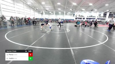 63 lbs Quarterfinal - Josh Perez, MarcAurele WC vs Liam Ivatts, New England Gold WC