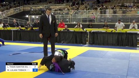 MAYABELLA LULANI TOBACK vs LUMARA THAIS SANTOS SILVA 2024 Pan Jiu Jitsu IBJJF Championship