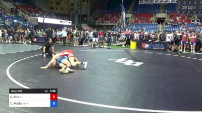 145 lbs Rnd Of 64 - Cody Kirk, Alabama vs Clayton McGuire, Alaska