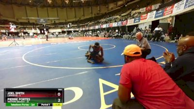 144 lbs Quarters & Wb (16 Team) - Pierre Portes, Western Branch vs Joel Smith, Lafayette