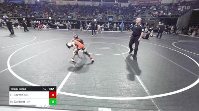 53 lbs Consolation - Elias Garten, Abilene Kids vs Noah Curbelo, Terminator Wrestling Academy