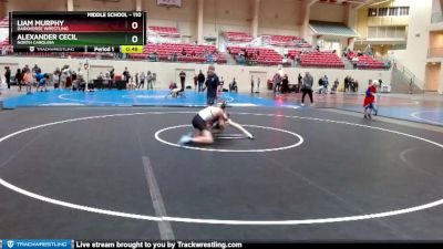 110 lbs Round 1 - Liam Murphy, Darkhorse Wrestling vs Alexander Cecil, North Carolina