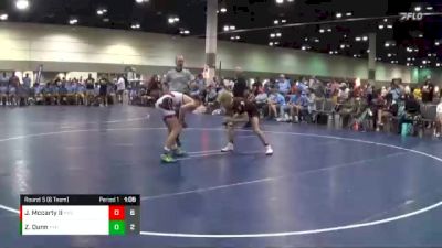 120 lbs Round 5 (6 Team) - Jessie Mccarty II, Dynamic Red vs Zayden Dunn, Genoa Wrestling