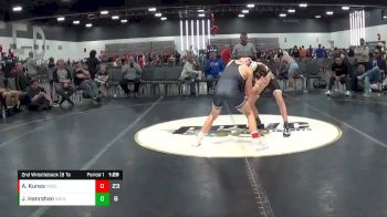 105 lbs 2nd Wrestleback (8 Team) - Jack Hanrahan, Illinois Menace vs Aiden Kunes, M2 Blue (NJ)