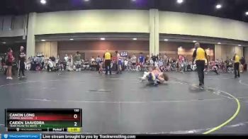 130 lbs Round 1 (4 Team) - Canon Long, Modern Warriors vs Caiden Saavedra, Team Palmetto White