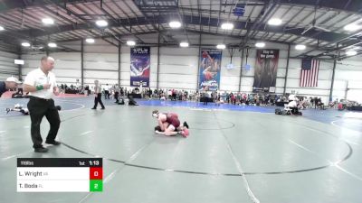 119 lbs Round Of 16 - Levi Wright, VA vs Timmy Boda, FL