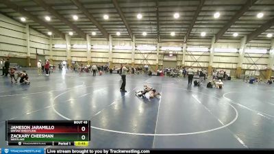 45 lbs Cons. Round 3 - Zackary Cheesman, Westlake vs Jameson Jaramillo, Uintah Wrestling