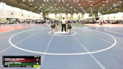 150 lbs Champ. Round 1 - Jackson Perdue, Red Oak vs Marco Dalakishvili, St. Pius X (Kansas City)