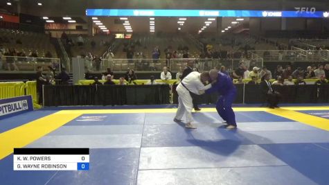 KEENAN W. POWERS vs GERALD WAYNE ROBINSON 2024 Pan Jiu Jitsu IBJJF Championship