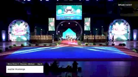 Jupiter Mustangs [2020 Show Cheer 2 - Peewee - Medium Day 2] 2020 Pop Warner National Cheer & Dance Championship