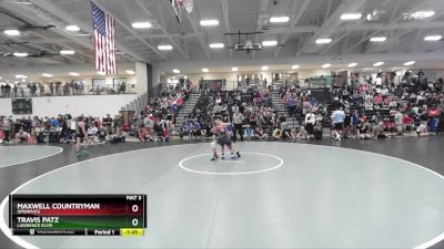 115 lbs Cons. Round 2 - Maxwell Countryman, Openmats vs Travis Patz, Lawrence Elite