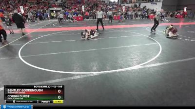 105 lbs Cons. Round 4 - Bentley Goodenough, Wisconsin Rapids vs Corbin Durst, Ithaca/Weston