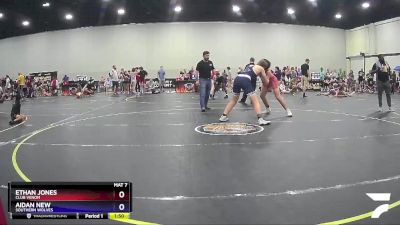 167 lbs Quarterfinal - Aidan New, Southern Wolves vs Ethan Jones, Club Venom