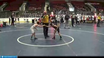 46 lbs Round 3 (4 Team) - Aiden Kruttlin, Michigan Raiders vs Nolan Rodriguez, Rhino Elite