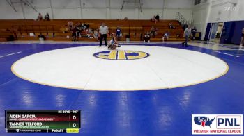 107 lbs Semifinal - Tanner Telford, Sanderson Wrestling Academy vs Aiden Garcia, Daniel Cormier Wrestling Academy