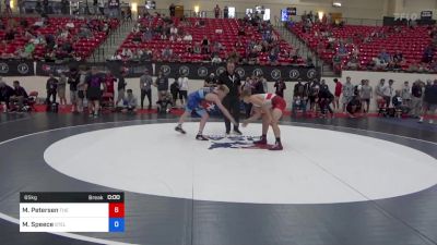 65 kg Cons 32 #2 - Mason Petersen, The Underground Wrestling Club vs McKaden Speece, Steller Trained Wrestling